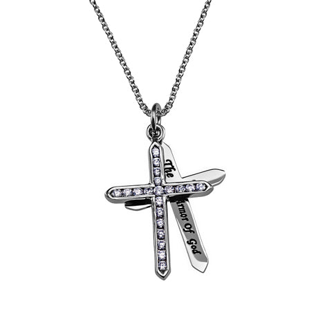 CZ Twin Cross Stainless steel