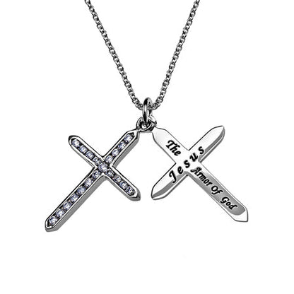 CZ Twin Cross Stainless steel
