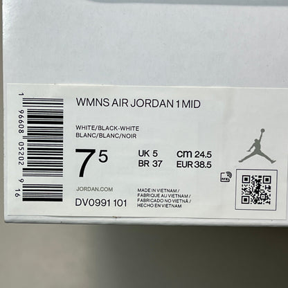 NIKE AIR JORDAN 1 - Mid Panda Women's