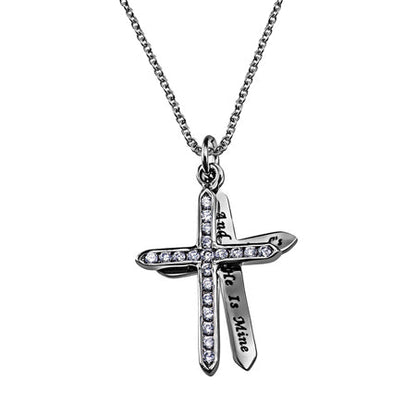 CZ Twin Cross Stainless steel