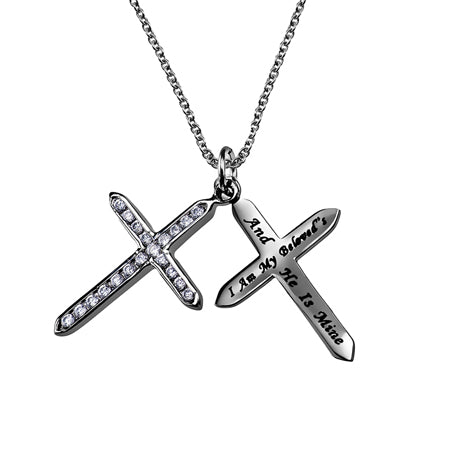 CZ Twin Cross Stainless steel