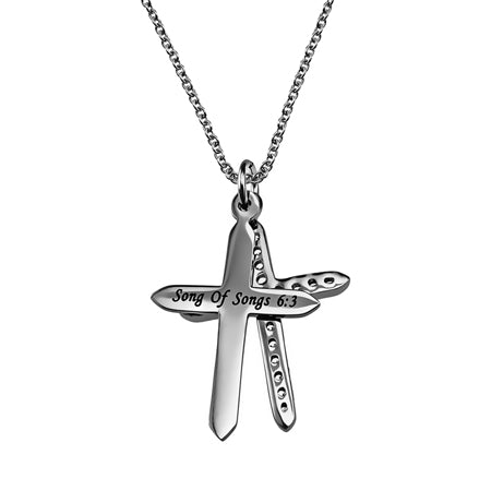 CZ Twin Cross Stainless steel