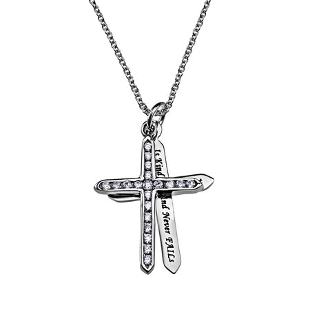 CZ Twin Cross Stainless steel