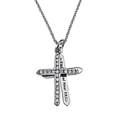CZ Twin Cross Stainless steel