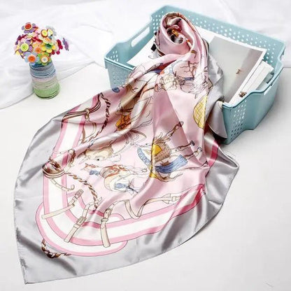 New Silk Scarf  Long Large Shawls Wraps Winter Neck Scarves For Women  Women Soft Scarves Shawl Long Scarf Wrap Scarves