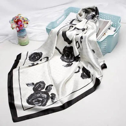 New Silk Scarf  Long Large Shawls Wraps Winter Neck Scarves For Women  Women Soft Scarves Shawl Long Scarf Wrap Scarves