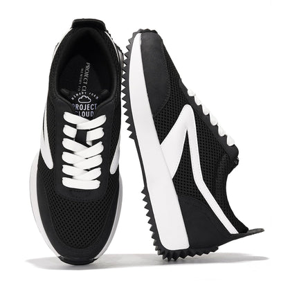 Trendy Project Cloud Women's Sneakers - Super Comfy Memory Foam Insole and Lightweight - - Available in Multiple Colors