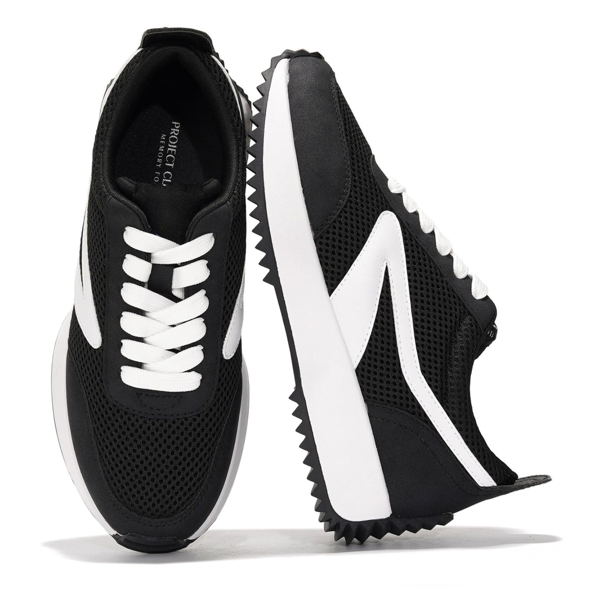Trendy Project Cloud Women's Sneakers - Super Comfy Memory Foam Insole and Lightweight - - Available in Multiple Colors