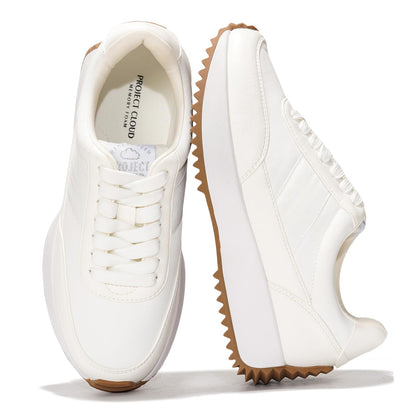 Trendy Project Cloud Women's Sneakers - Super Comfy Memory Foam Insole and Lightweight - - Available in Multiple Colors